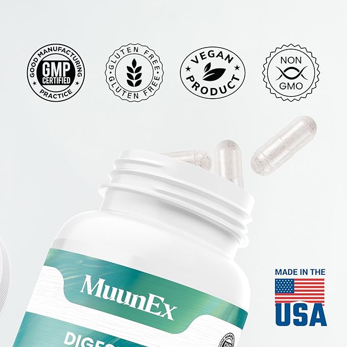 Digestive Enzymes with Probiotics 60 Ct