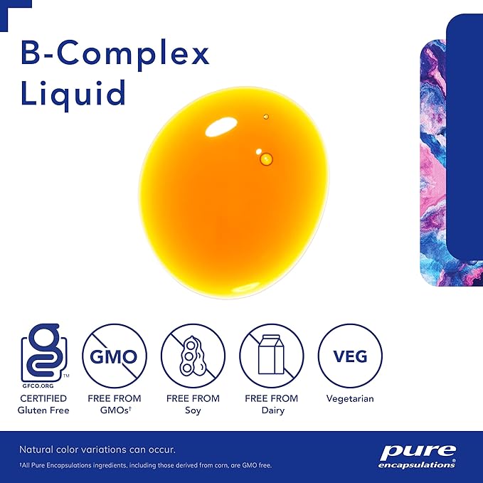 Pure Encapsulations B-Complex Liquid 4.73 oz (140 mL)