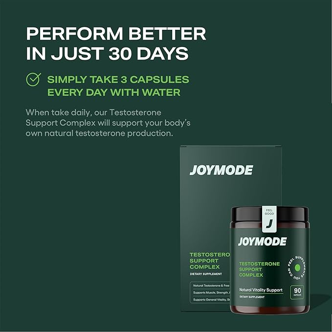 Testosterone Support Complex (90ct) -Natural Supplement