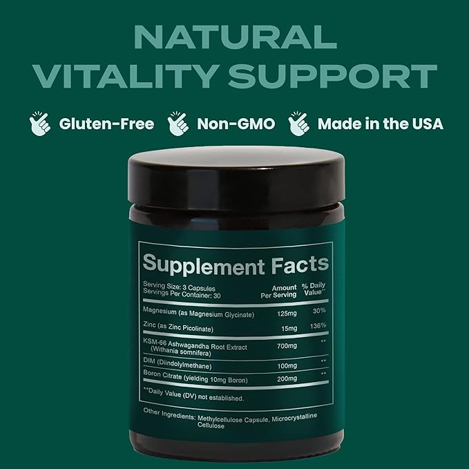 Testosterone Support Complex (180ct) 2