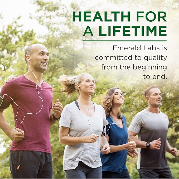 EMERALD LABS Estrogen Detox - Supports Hormone Balance for Women & Men* - Includes I3C, DIM & Setria L-Glutathione - Vegan, Gluten-Free - 60 Vegetable Capsules (30-Day Supply)