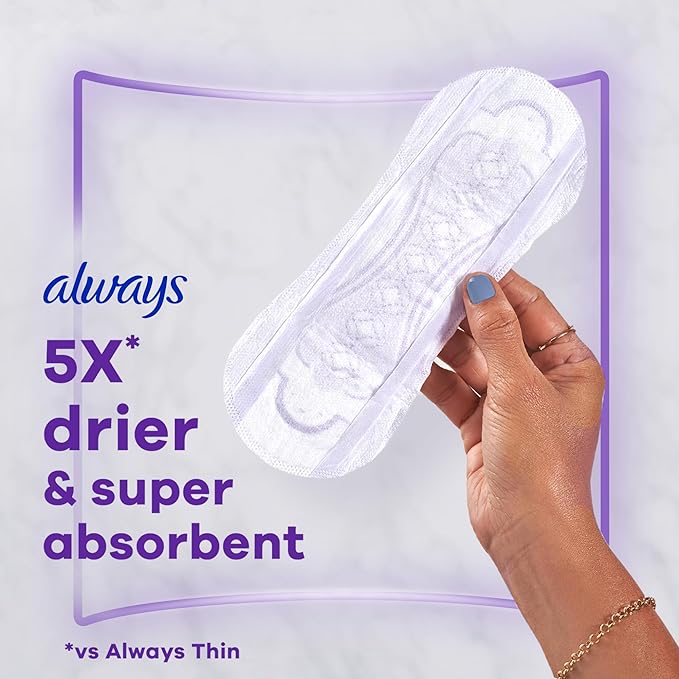 Always 3-in-1 Xtra Protection, Daily Liners 48 Count 3 Packs (144 Count