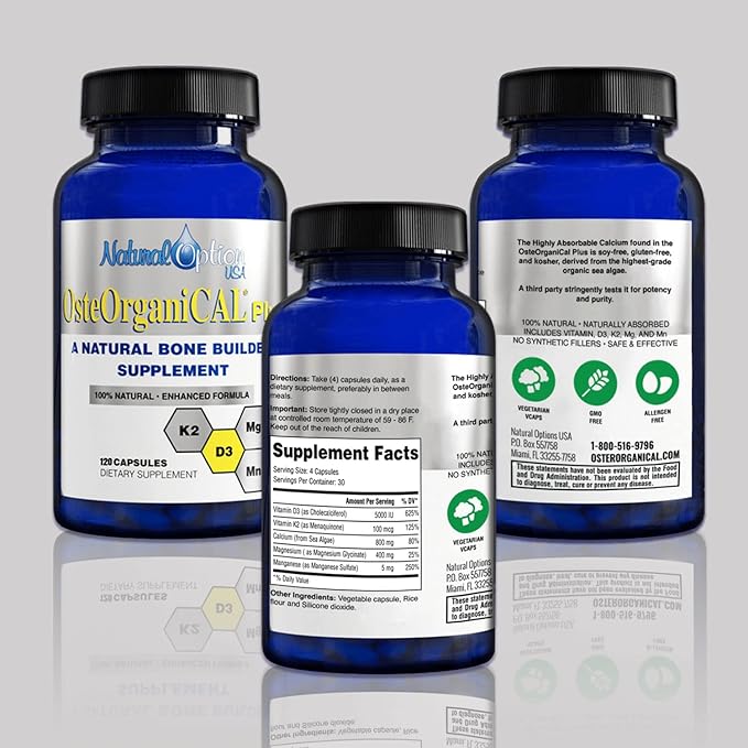 Plus - Organic Plant Base Source D3, k2, k2, Magnesium (720 Count) 6
