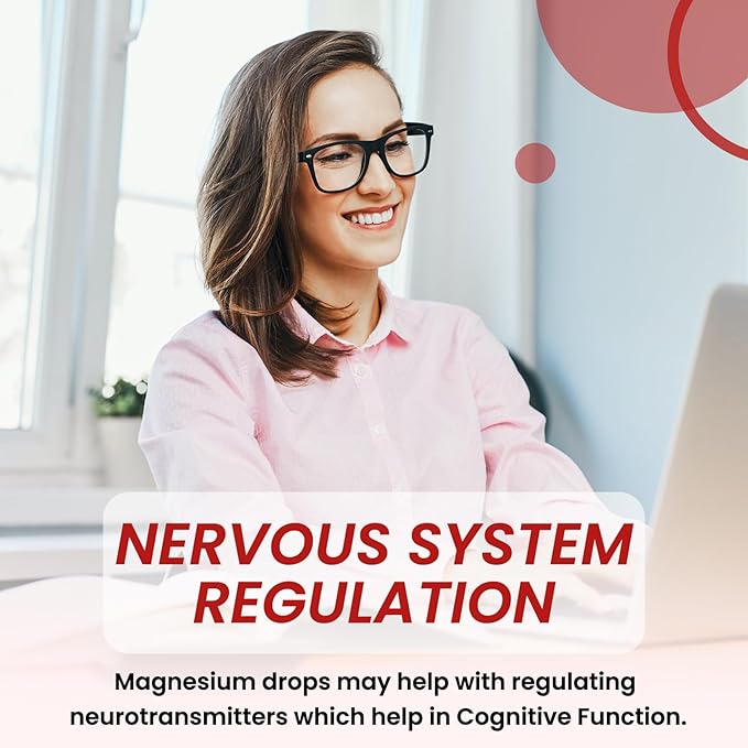 Potassium Magnesium Citrate Supplement, Liquid Magnesium Citrate Drops 500mg with Ashwagandha, Calcium, Zinc, Vitamin D3, B6, B12, CoQ10 - Vegan 2 fl oz Raspberry Flavor