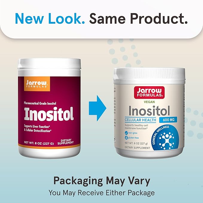 Jarrow Formulas Inositol 600 mg, Dietary 8 oz 378 Day