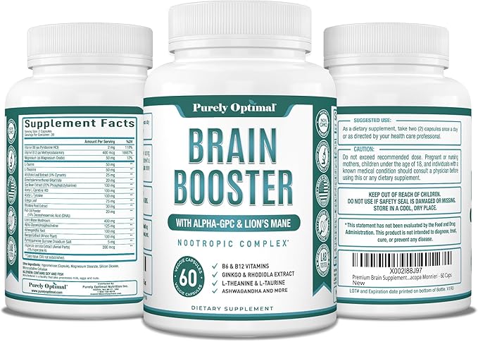 Premium Brain Supplement 60 Caps