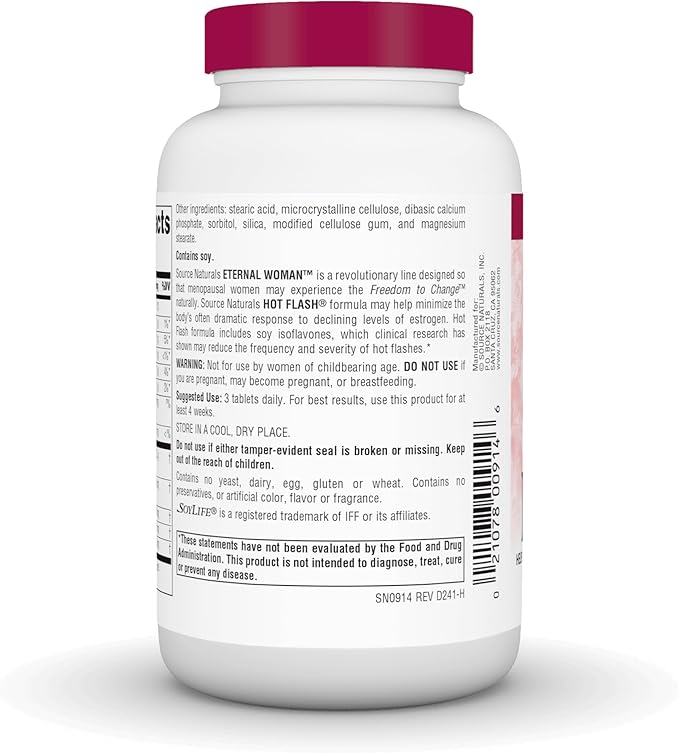 Source Naturals Hot Flash, Helps Reduce 90 Tablets