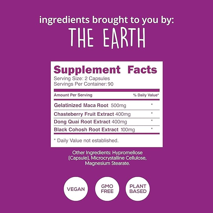 Happy Healthy Hippie Hormone Balance (180ct) -