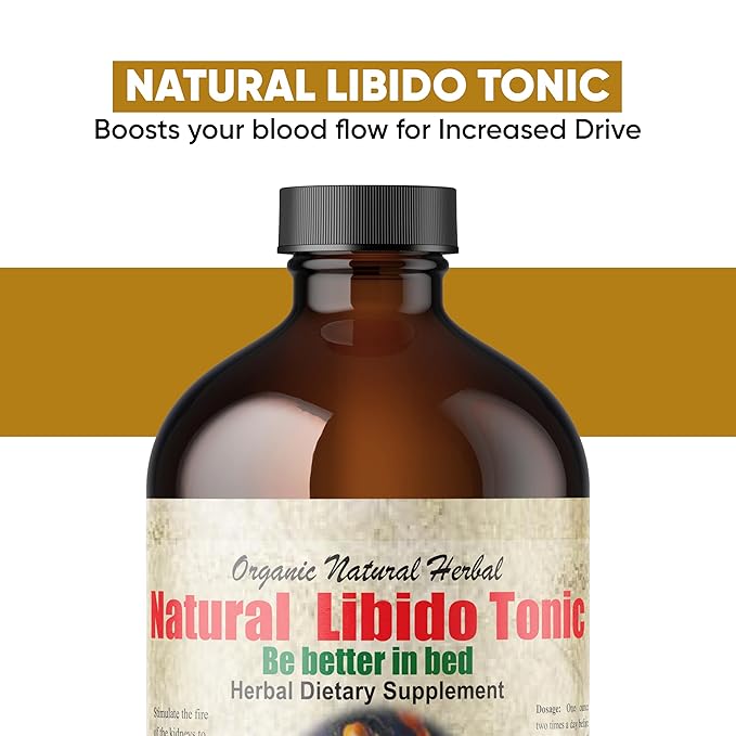 Men Wellness Living Bitter 16oz - Natural Blend of Ginseng, Fenugreek, Maca Root, and Cinnamon to Support stamina and vitality