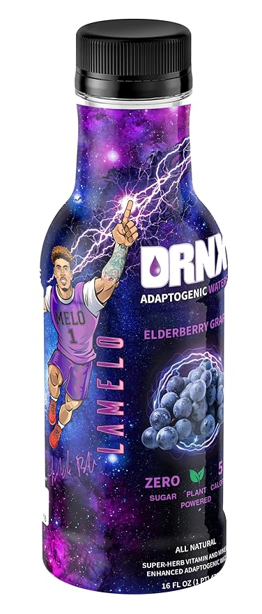 DRNX 12 Pack Adaptogenic Waters Complete 5 Calories