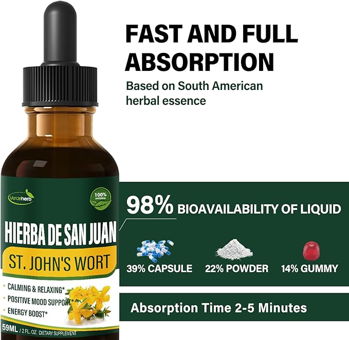 St. John's Wort Mood Support Drops, 2oz