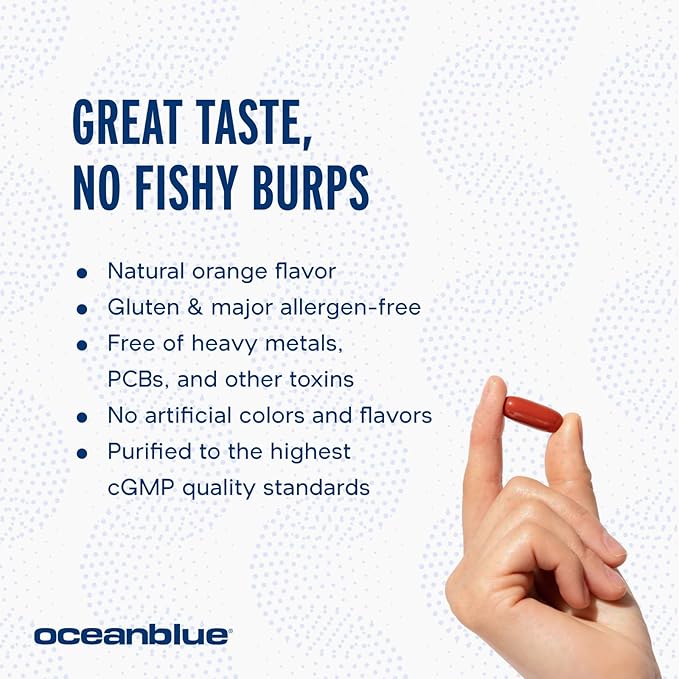 Oceanblue Professional Omega-3 2100 with Turmeric 60 Count 20 Servings
