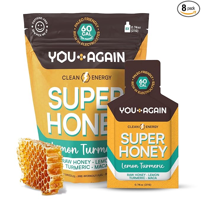 You Again Super Honey Lemon Turmeric Packets 8 Count
