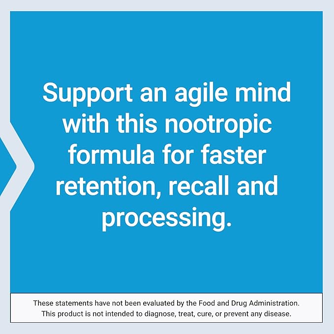 Life Extension Quick Brain Nootropic, 30 1-Daily, gluten-free,