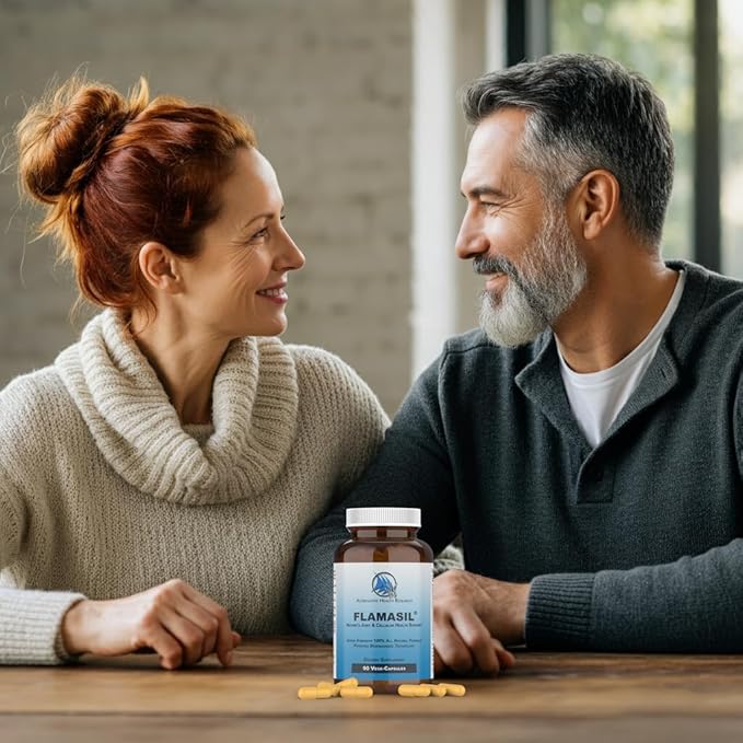 Flamasil™- for Healthy Inflammation Response* | Multi-Herbal Pain Reliever* and Joint Aid | Bio-Enhanced Turmeric, Boswellia, Resveratrol, and More | 13-in-1 Superfood Antioxidants | 30-Day Supply
