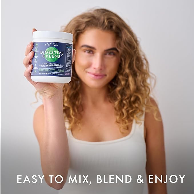 BIOHM Essential Digestive Greens, Green Superfood