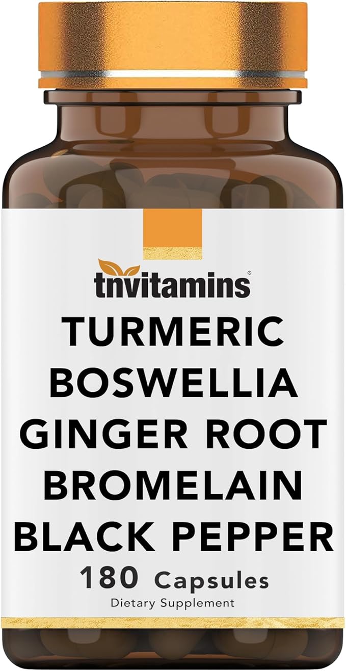 Turmeric & Boswellia Complex (180 Capsules)