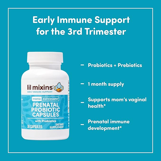 Lil Mixins Early Allergen Prenatal Probiotics 1 Month