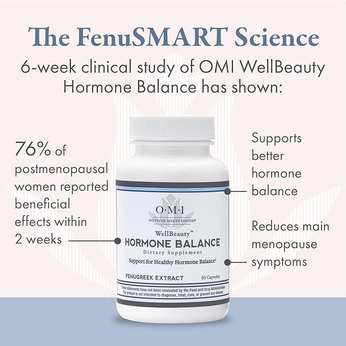 OMI Hormone Balance for Women, Menopause 500 mg 30-Day Supply