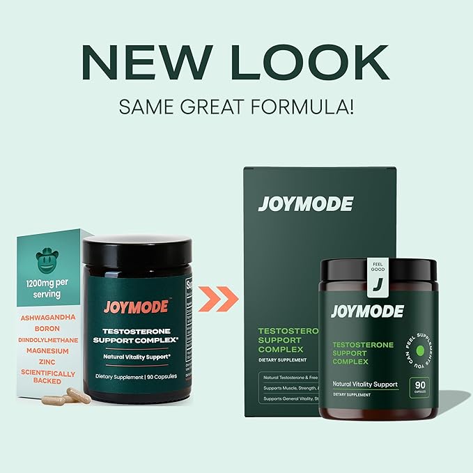 Testosterone Support Complex (90ct) -Natural Supplement