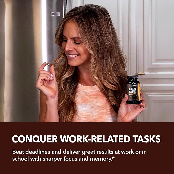 NeuroIgnite Brain Supplements for Memory and 2 Month