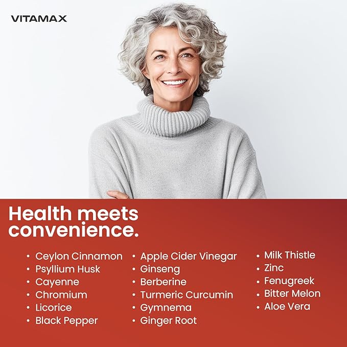 Ceylon Cinnamon 3000mg Apple Cider Vinegar 3000mg Turmeric 2000mg - 2000mg Berberine 1500mg Bitter 60ct