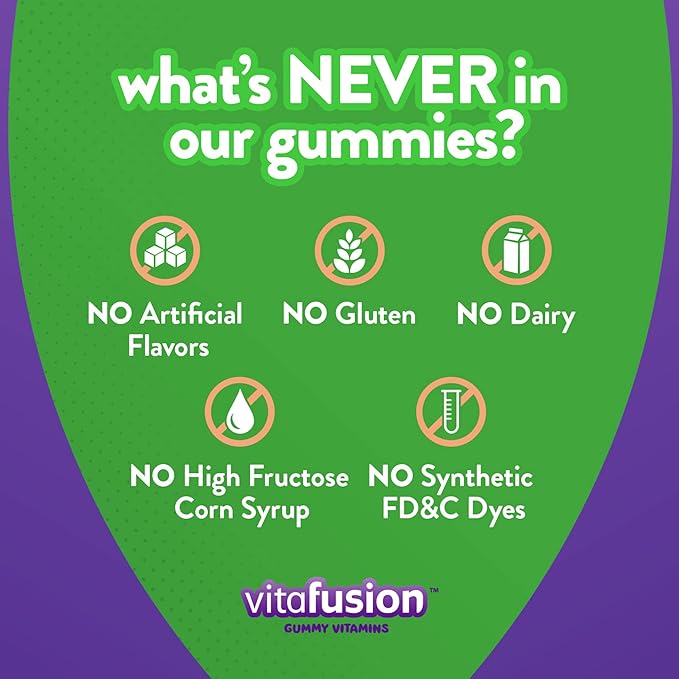 Vitafusion Melatonin Gummy Vitamins, 140 Count 1)