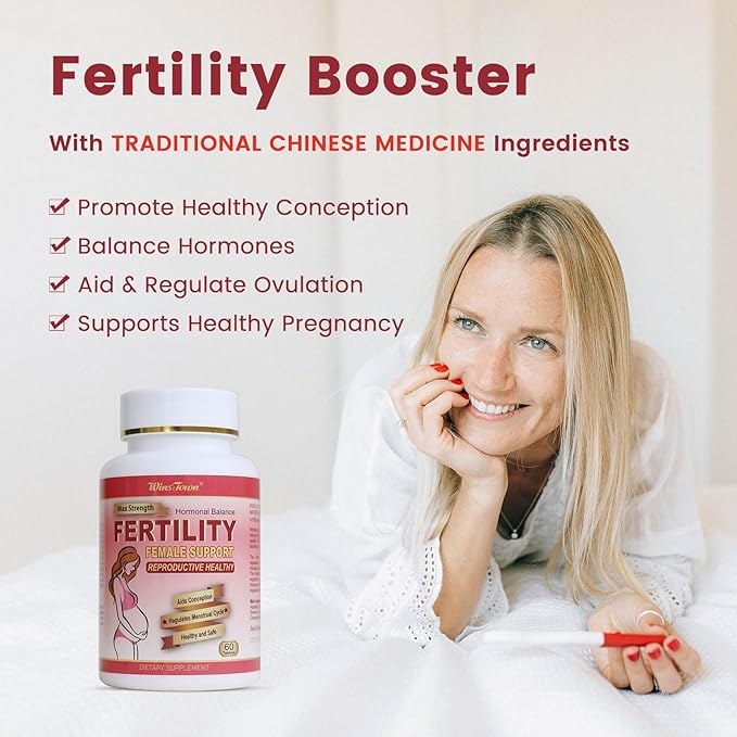 Fertility Tablet for Women with Prenatal 60 Tablets
