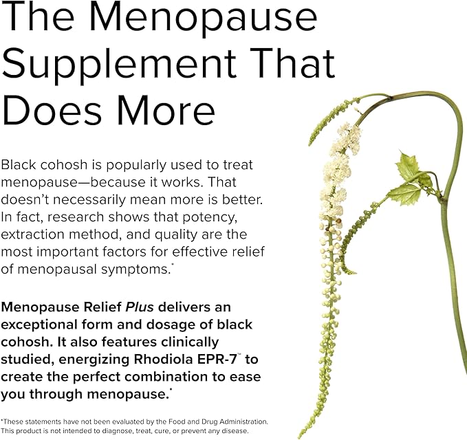 Terry Naturally Menopause Relief Plus 60 Capsules 30 Servings