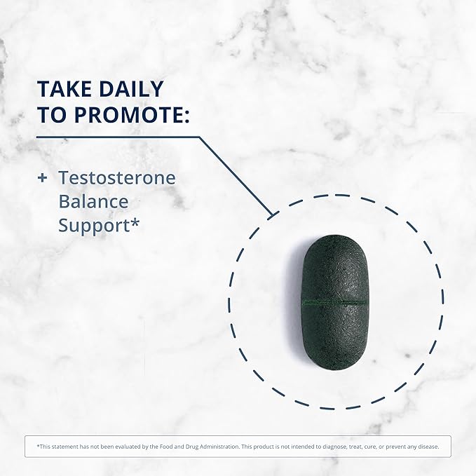 Metagenics Testralin - Testosterone Support for Men 40+* - Estrogen & Testosterone Metabolism Supplement* - with Flax Seed, Green Tea Leaf & Phytosterols- Gluten-Free - 60 Tablets