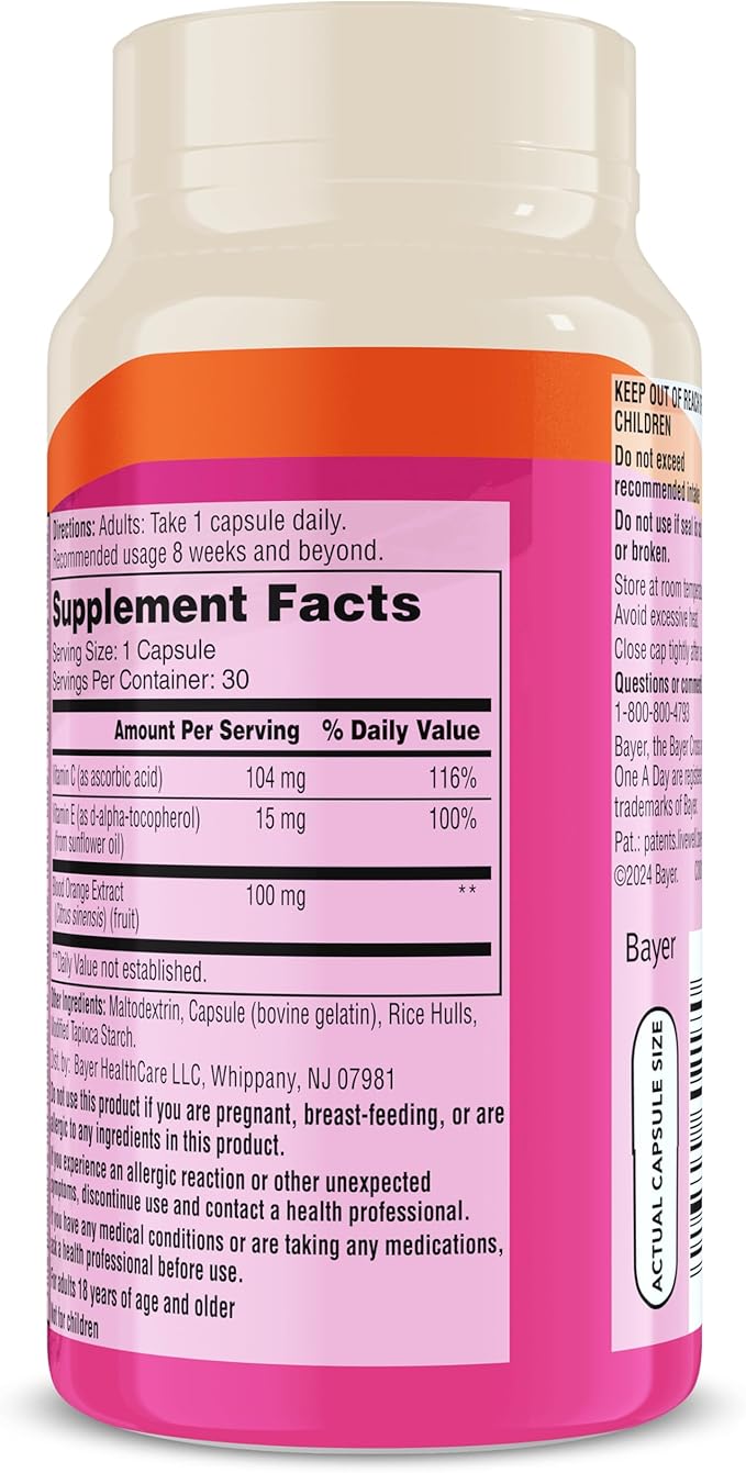 One A Day Skin Radiance, Skin 30 Capsules