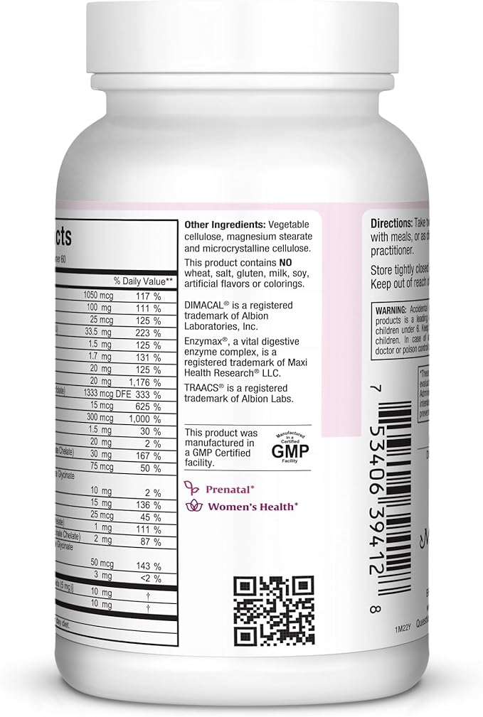 Maxi Small Prenatal Capsules with Methyl 120 ct