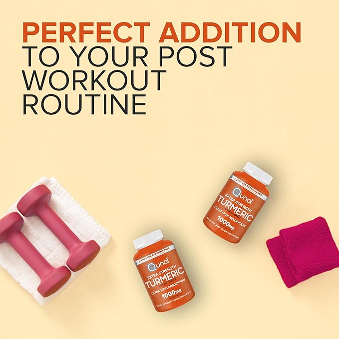 Qunol Turmeric Curcumin Supplement, Turmeric 1000mg 150 Count 1)
