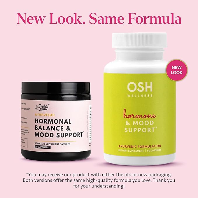 OSH Wellness Ayurvedic Hormone Balance for Women 100% Organic 60 Count