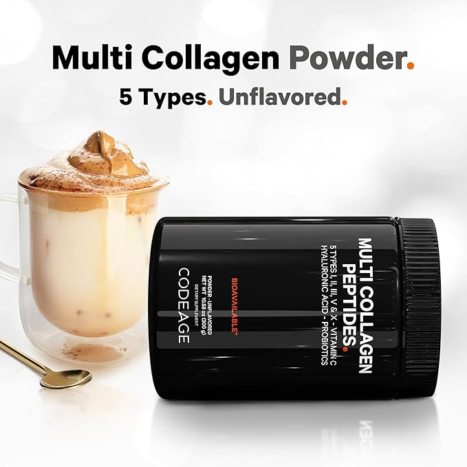 Codeage Multi Collagen Peptides + Probiotics 10.58oz