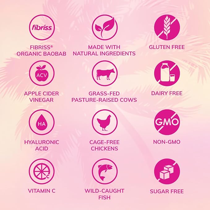 SkinnyFit Super Youth Tropical Punch Multi-Collagen 30 Servings