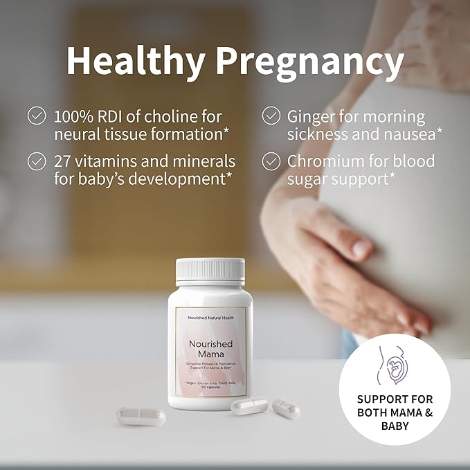 Nourished Mama Prenatal Multi Vitamin 270 Capsules