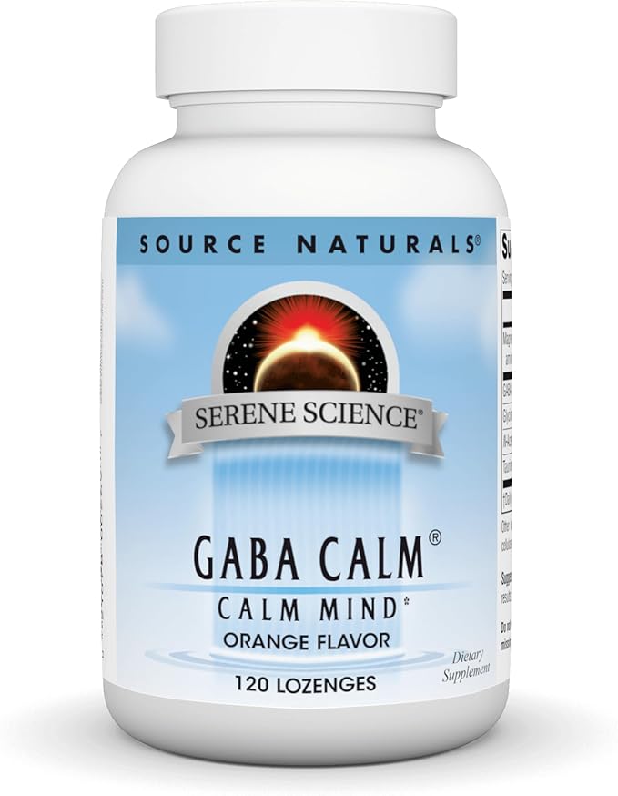 Source Naturals Serene Science, GABA Calm 120 Lozenges