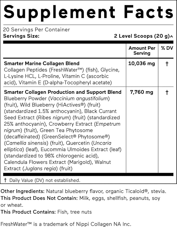 Smarter Skin Collagen (20 Servings)