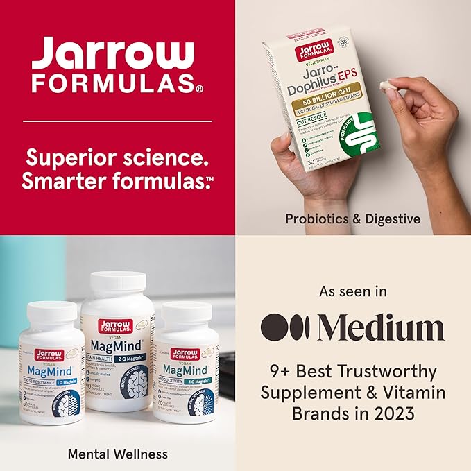 Jarrow Formulas Inositol 600 mg, Dietary 8 oz 378 Day