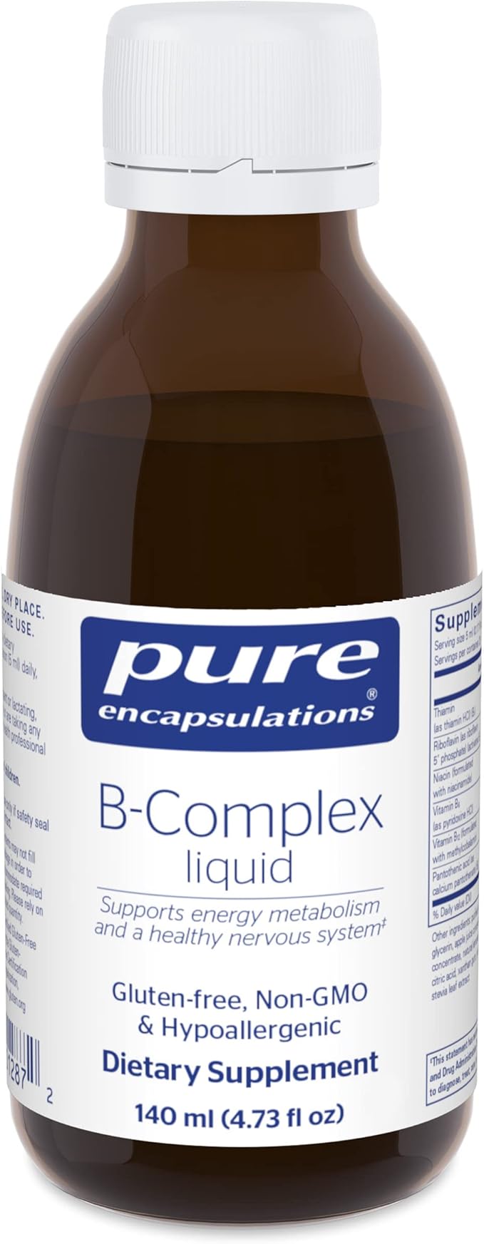 Pure Encapsulations B-Complex Liquid 4.73 oz (140 mL)