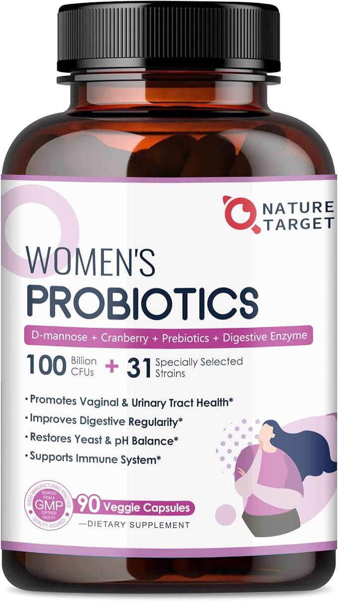 Probiotics for Women Digestive Health, 100 90 Veggie