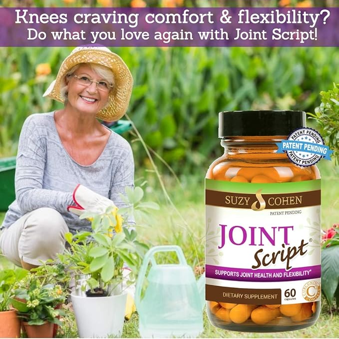 Suzy Cohen Joint Script Joint Support C3 Curcumin