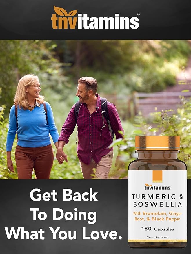 Turmeric & Boswellia Complex (180 Capsules)