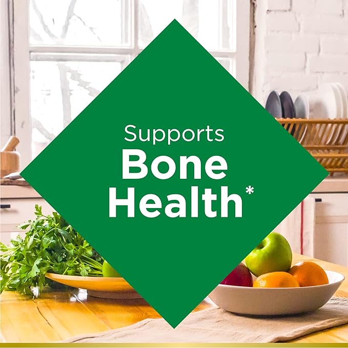 Nature's Bounty Calcium Carbonate & Vitamin 1200mg Calcium 1000IU Vitamin D3, 120 120 Softgels