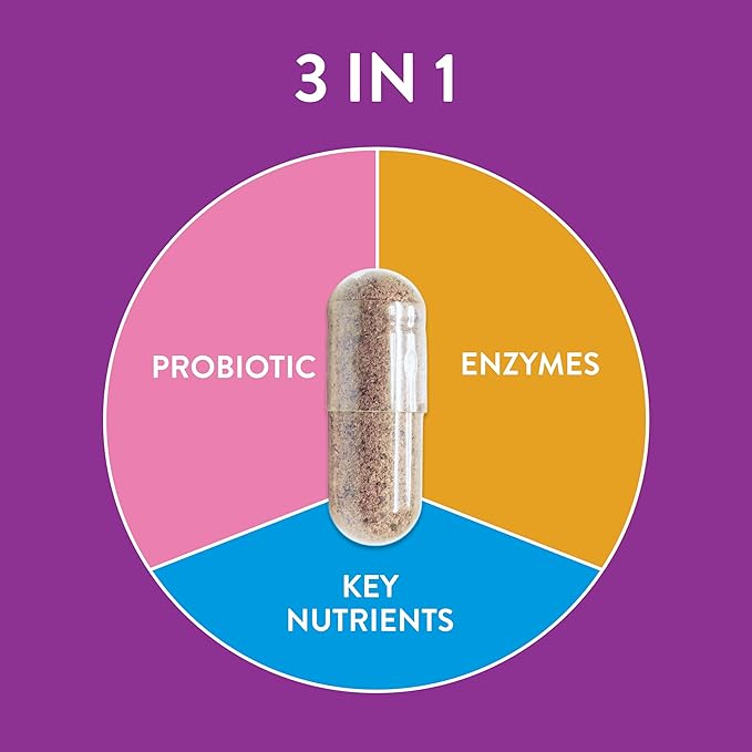 FRISKA Nightly Reboot Enzyme and Probiotics 30 Capsules