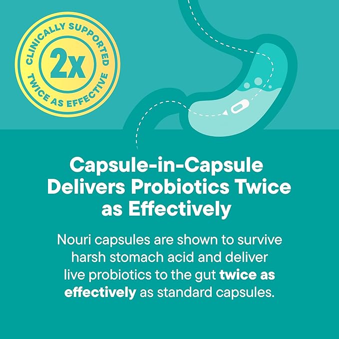 Nouri Prenatal Health Probiotic and Omega 30 Day