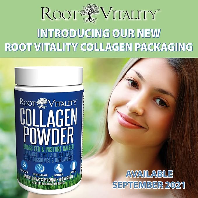 Root Vitality Collagen Peptides Powder (30 Servings)
