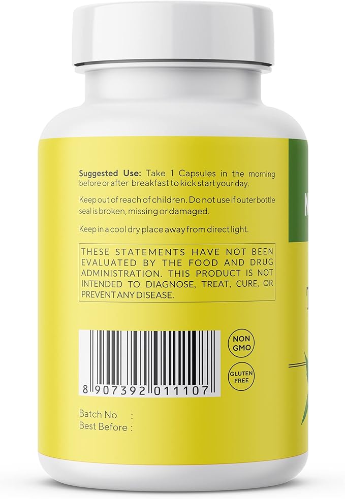 Neem Turmeric Capsules with Black Pepper 120 Veg