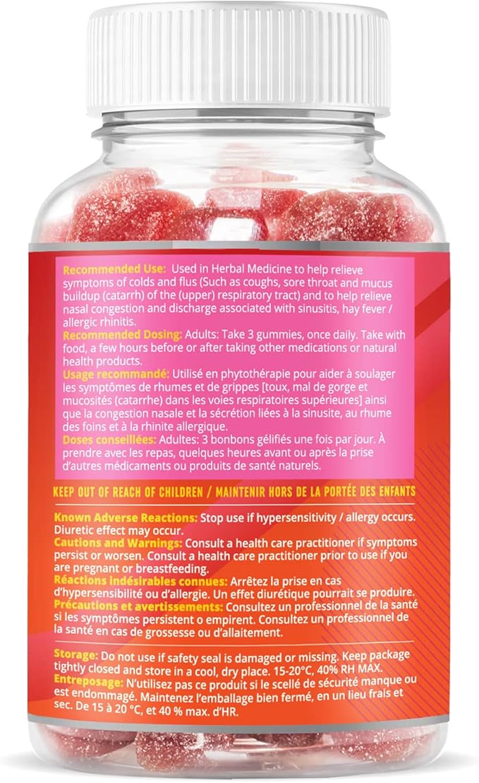 BeLive Elderberry Gummies with Zinc and B12 - 50 Ct